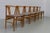 Danish Brutalist Oak Dining Chairs attributed to Henning Kjærnulf, 1960s, Set of 6 For Sale - Image 12 of 18