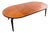 American Studiocraft Walnut & Ebonized Mahogany Dining Table From a Killingsworth Home For Sale