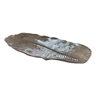 2020s Beatriz Ball "Garden" Banana Leaf Extra Extra Large Platter (39") For Sale