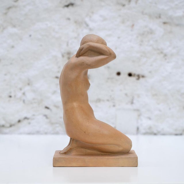 Ceramic Woman Sculpture by Serra, 1930 For Sale - Image 7 of 15