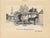 A set of four black and white Doroty "Bit" Smith Mouton (1915-1997) of Acadian / Cajun / Southern scenes around her home...