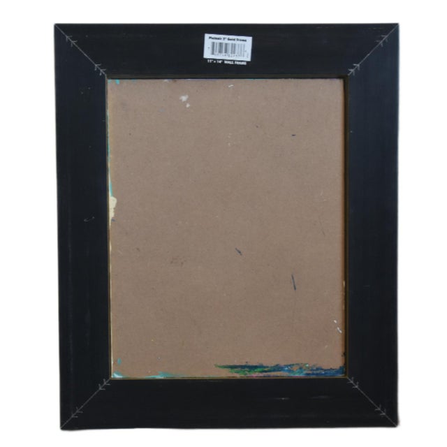 Folk Art Chicken Hen Painting by Ruth Arenz Including the Antiqued Gold Wood Frame For Sale - Image 4 of 5