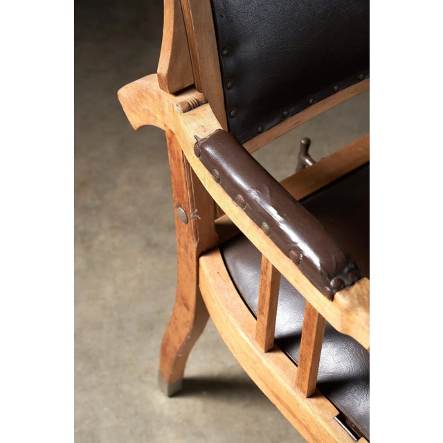 Antique Hair Dresser Chair, Berlin For Sale - Image 9 of 10