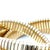 Contemporary Late 20th Century Sidney Garber, 18k Yellow Gold Rolling Bangle Bracelet For Sale - Image 3 of 4