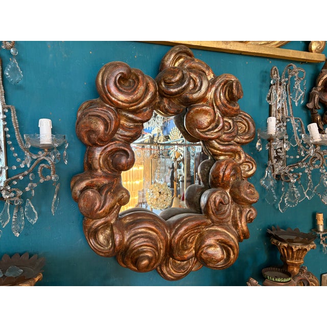 19th Century Italian Baroque Cloud Mirror For Sale - Image 4 of 9