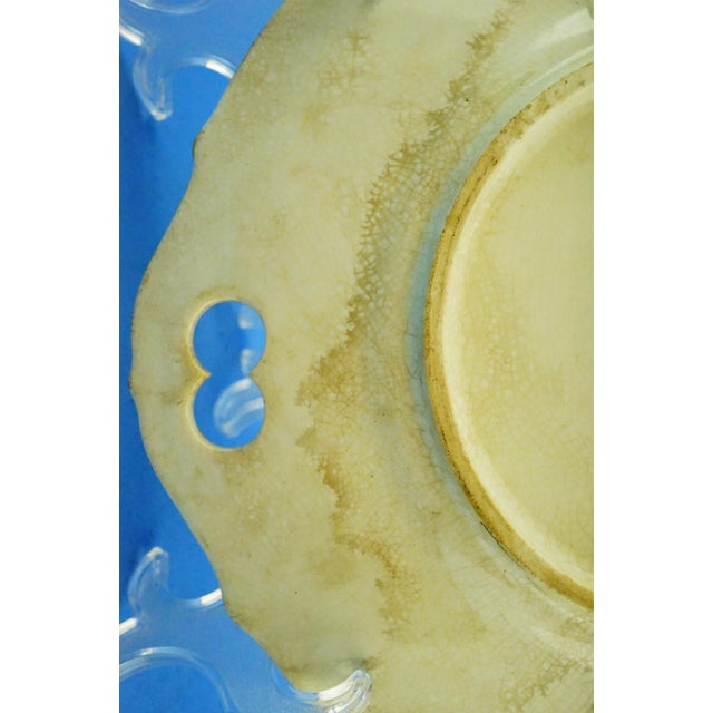Small Antique Ceramic Serving Dish Tray by Creil Et Montereau, 1890s For Sale - Image 18 of 18