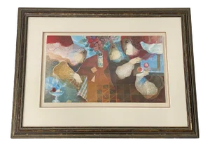 Alvar Sunol Pencil Signed Lithograph C.1970s