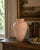 A striking mid-20th century Italian scavo glass vase inspired by ancient Roman amphora forms. The softly rounded body,...