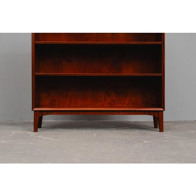 Brown Mid-Century Modern Bookcase in Mahogany For Sale - Image 8 of 12