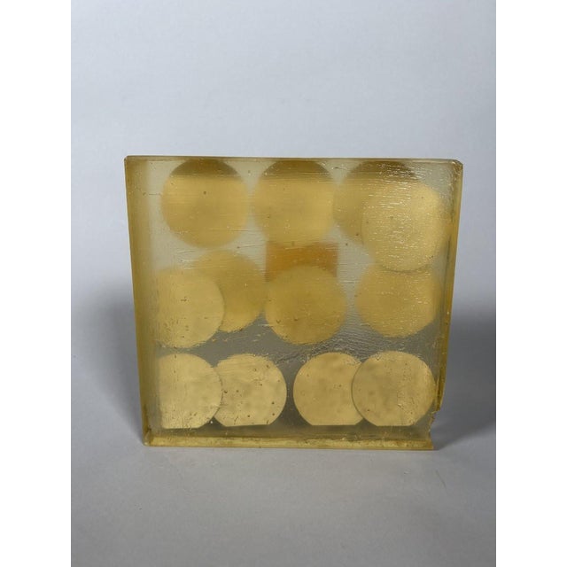 Modern Arman (1928-2005) Prayer to Touch (1973) inclusion accumulation in resin For Sale - Image 3 of 3