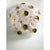 Early 21st Century Venied-White Disks Murano Glass Flush Mount by Simoeng For Sale - Image 5 of 9