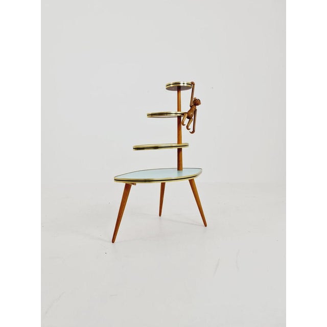 Contemporary Vintage German Plant Stand, 1950s For Sale - Image 3 of 11