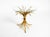 Mid-Century Modern Mid-Century Gilded Floral Side Table with Glass Top by Hans Kögl, 1960s For Sale - Image 3 of 18