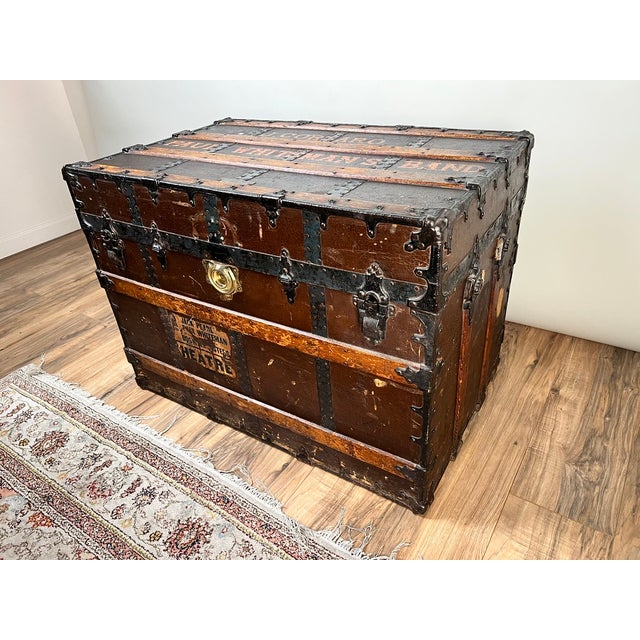C.A. Taylor Touring Trunk of John B. Cordaro, Paul Whiteman Orchestra Reed Player, C. 1930s For Sale - Image 4 of 11