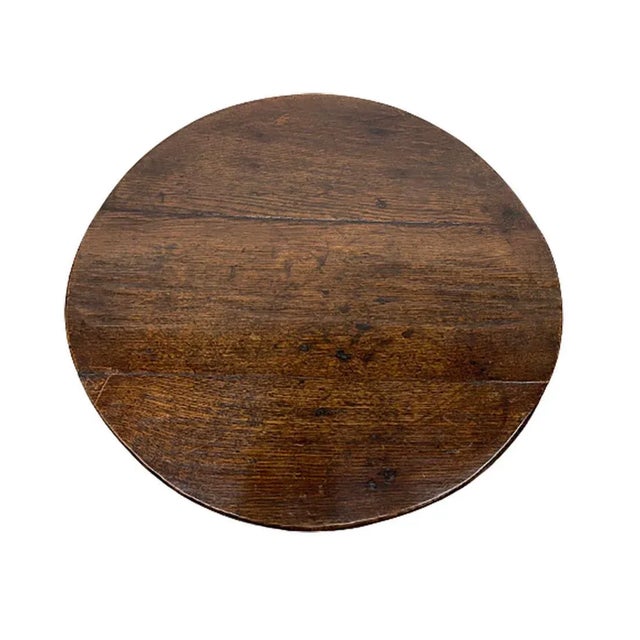 18th Century Dark Oak Tilt-Top Tripod Table For Sale - Image 4 of 11