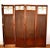 Brown Antique Art Nouveau Folding Screen, Vienna For Sale - Image 8 of 8