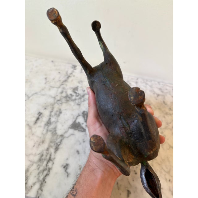 Early 20th Century Vintage Bronze Galloping Horse Sculpture For Sale - Image 5 of 5