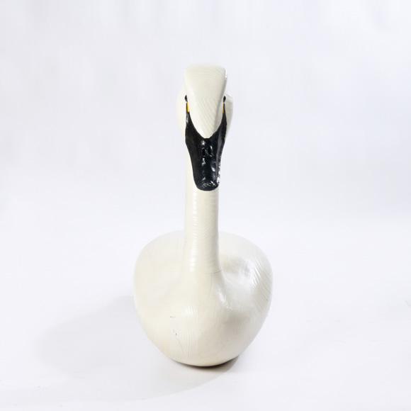 Late 20th Century Carved Swan For Sale - Image 4 of 9
