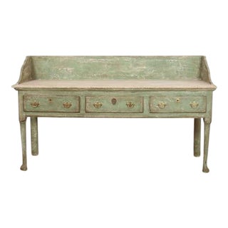 Georgian Style Painted Dresser Base For Sale