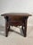 Spanish Castilian Carved Wood Side Table with Iron Hardware, Early 20th Century For Sale - Image 6 of 14