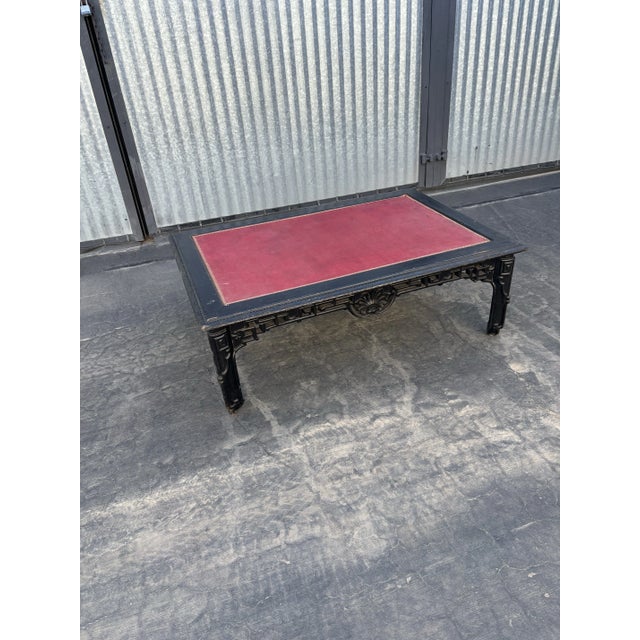 1880s Ebonized Aesthetic Movement Coffee Table For Sale - Image 10 of 11