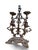 Gothic Revival Patinated Wrought Iron Candelabra, 19th Century For Sale - Image 4 of 17