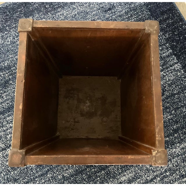Mid 20th Century Library Wastebasket/Planter For Sale - Image 9 of 11