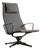 Early Edition EA124 Aluminium Group Lounge Chair by Charles and Ray Eames for Herman Miller, 1970s For Sale