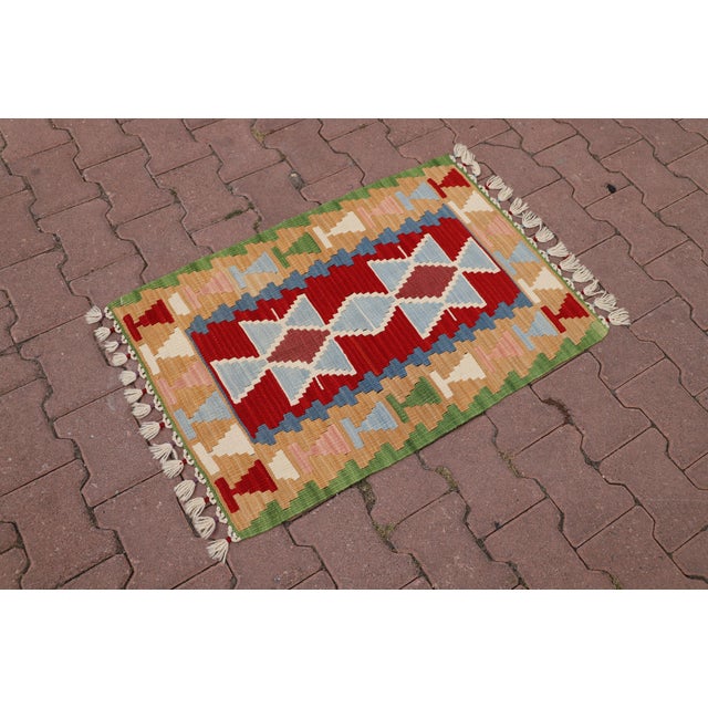 Size: 2 x 2.9 ft (62 X 90 cm) 24 x 35 inches Color: Sky Blue,Red,Orange,Green Material: 100% Hand Spun Organic Wool...
