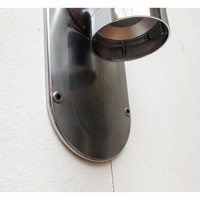 Vintage Danish Pipeline Wall Lamps Sconces by Ole Pless Jørgensen for Nordisk Solar, Set of 2 For Sale - Image 17 of 18