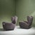Modern Lounge Chairs by Melchiorre Bega, Italy, 1950s, Set of 2 For Sale - Image 3 of 13