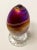 Mid 20th Century Art Glass Eggs- Set of 2 For Sale - Image 11 of 13