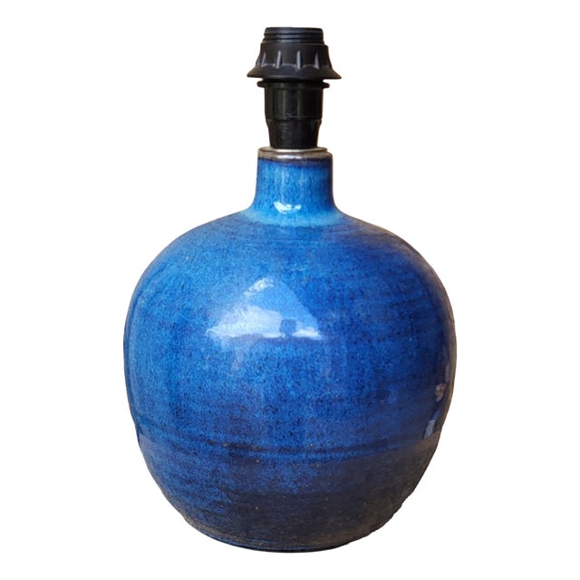 Stoneware Lamp Hurtault, Puisaye, 1990s For Sale