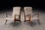 Sculptural Pair of Brazilian Modernist Armchairs in Hardwood & Boucle by John Graz, Brazil, 1950s For Sale - Image 9 of 17