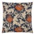 Morris Anemone Blue Rust Tapestry Cushion With Feather Filler - 46x46cm (18"x18") For Sale