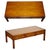 Vintage Military Campaign Burr Yew Wood and Brass 3-Drawer Coffee Table For Sale - Image 16 of 16