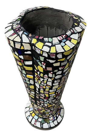 Mosaic Umbrella Stand, 1950s