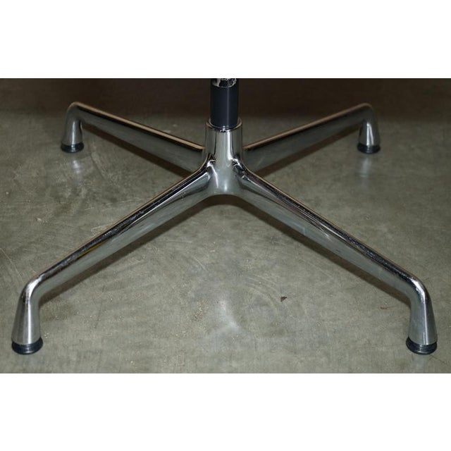 Brown EA 108 Swivel Desk Chair by Charles and Ray Eames For Sale - Image 11 of 18