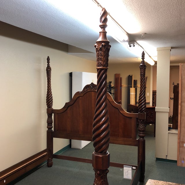 Thomasville California King Four Poster Bed Chairish