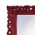 Barcelona Mirror - Glossy Burgundy For Sale In Chicago - Image 6 of 10