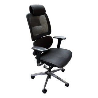 B D I Voca Black Mesh Office Chair For Sale