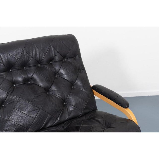 Danish Modern Patchwork Leather Sofa, 1970s For Sale - Image 4 of 11
