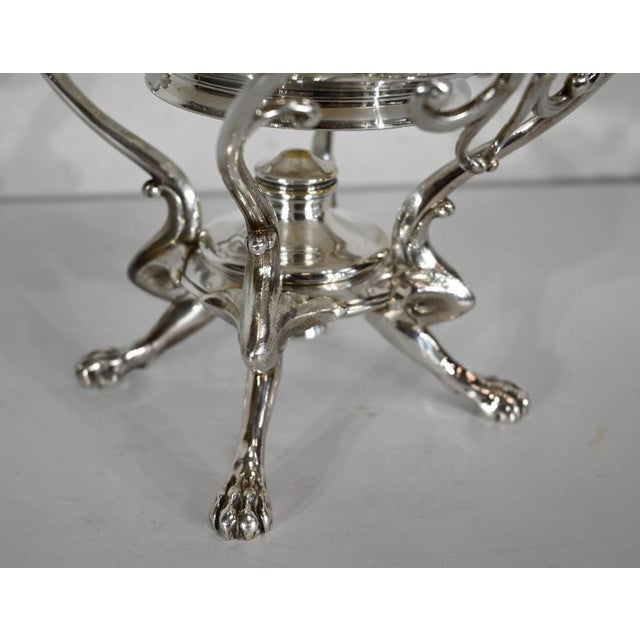 Early 20th Cethly Samovar in Silver Metal from Maison Christofle For Sale - Image 9 of 18