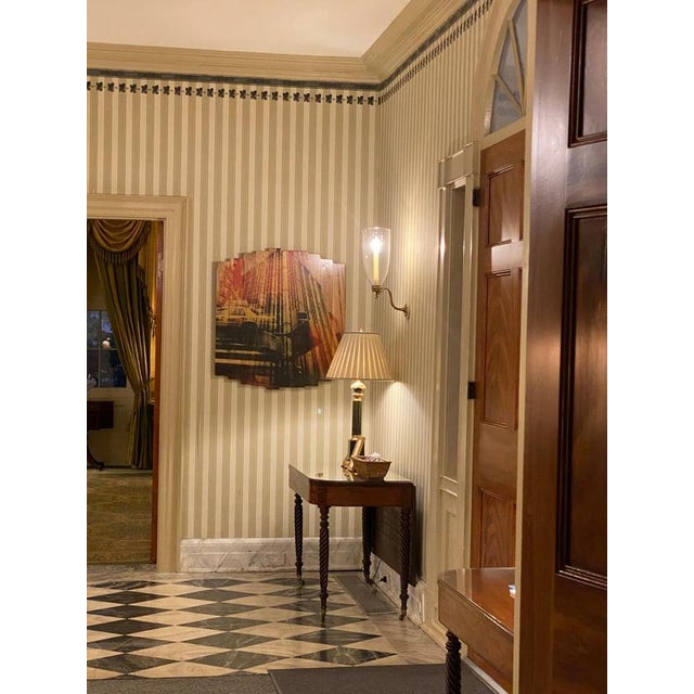 Hugo Garcia-Urrutia, Rays of City Light, Photograph on Maple Wood, 2024 For Sale - Image 9 of 12