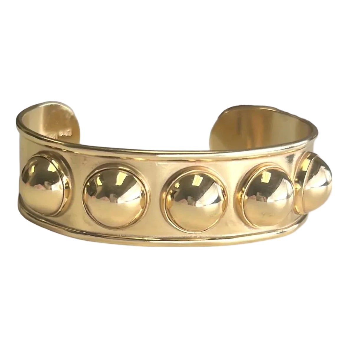 Hi Shine Stud Cuff | Chairish