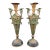 19th Century French Neoclassical Revival Bronze Candelabra Urns For Sale