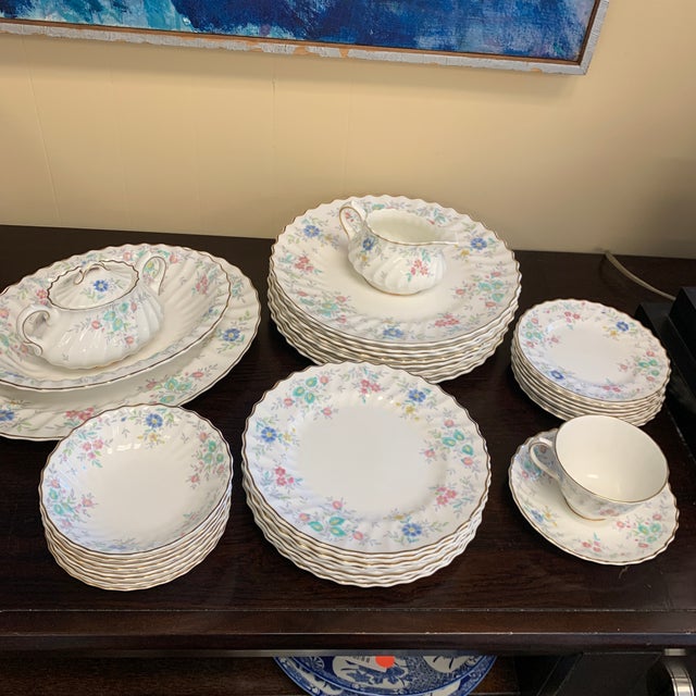 Royal Doulton China Dinnerware, 51 Pieces Chairish