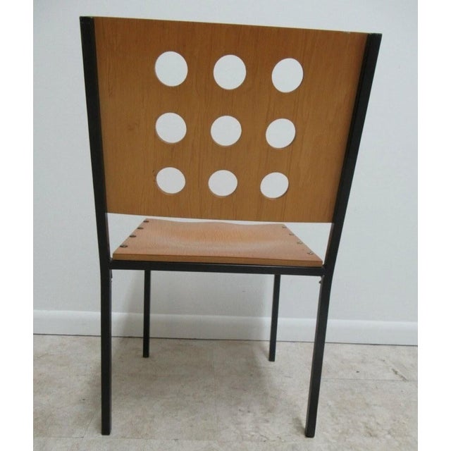 Michael Graves Design Kron Prototype Stack Concept Side Chair Round Pilon B For Sale - Image 13 of 15