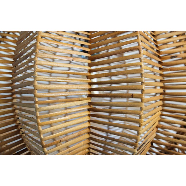 Split Stain Pumpkin Pendant Light 24" For Sale - Image 4 of 7