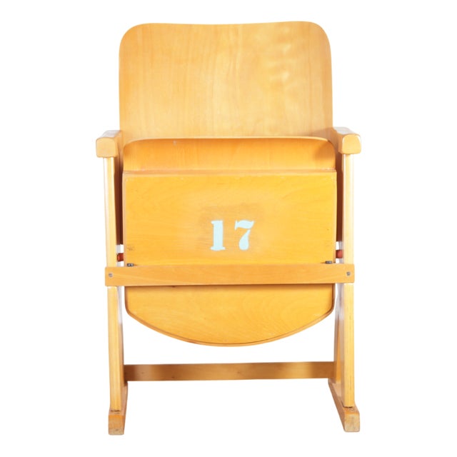 Vintage Cinema Bench from Ton, 1960s For Sale